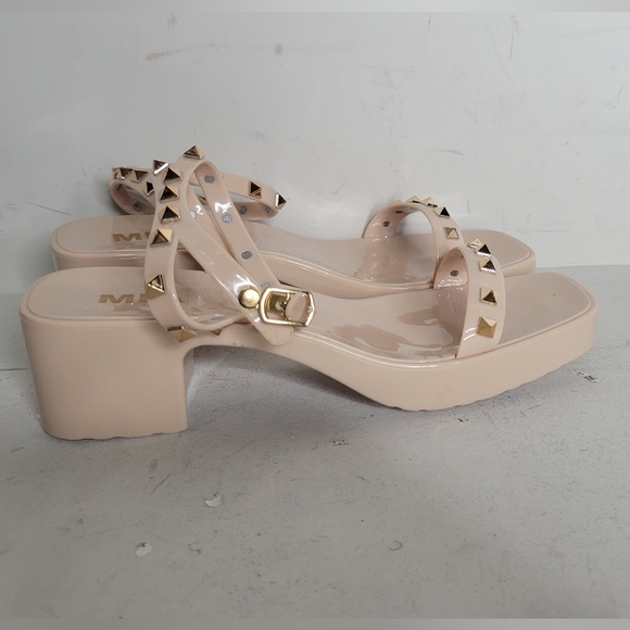 Mia Indi Platform Jelly Sandals SZ 9 - Picture 5 of 7